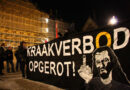 Krakers demonstreren tegen kraakverbod in Amsterdam